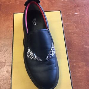 Fendi Monster Men’s Sneaker Pre Owner With Box